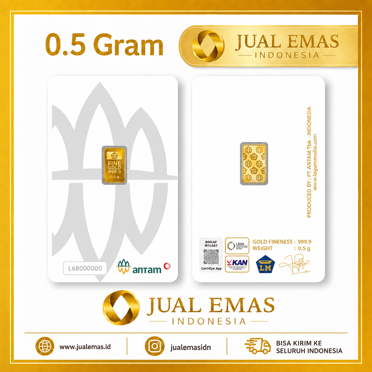 Emas 0.5g
